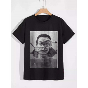 Tricou Salvador Dali cu lupa